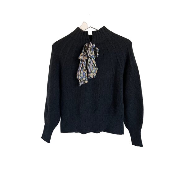 Anthropologie Liora Scarf Tie-Back Sweater - Picture 6 of 7